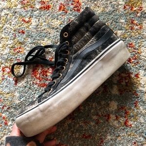 Vans Platform Tie Die Sk8 Hi